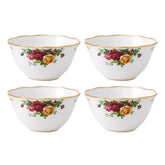 Royal Albert Old Country Roses All Purpose Bowl, Set Of 4